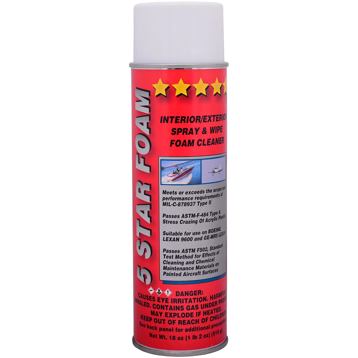 5 Star Foam multi-surface foaming cleaner