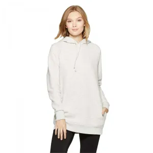 A New Day Women's Tunic Hoodie Hooded Sueded Sweatshirt