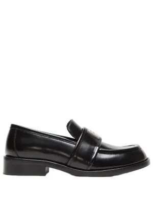 Acne Studios Leather Loafers Black