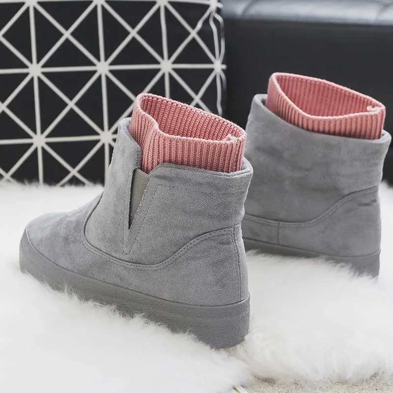 All-Match Casual Winter Short Snow Women's Boots