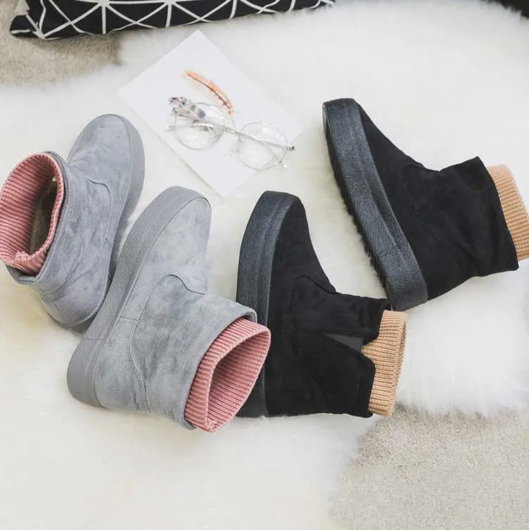 All-Match Casual Winter Short Snow Women's Boots
