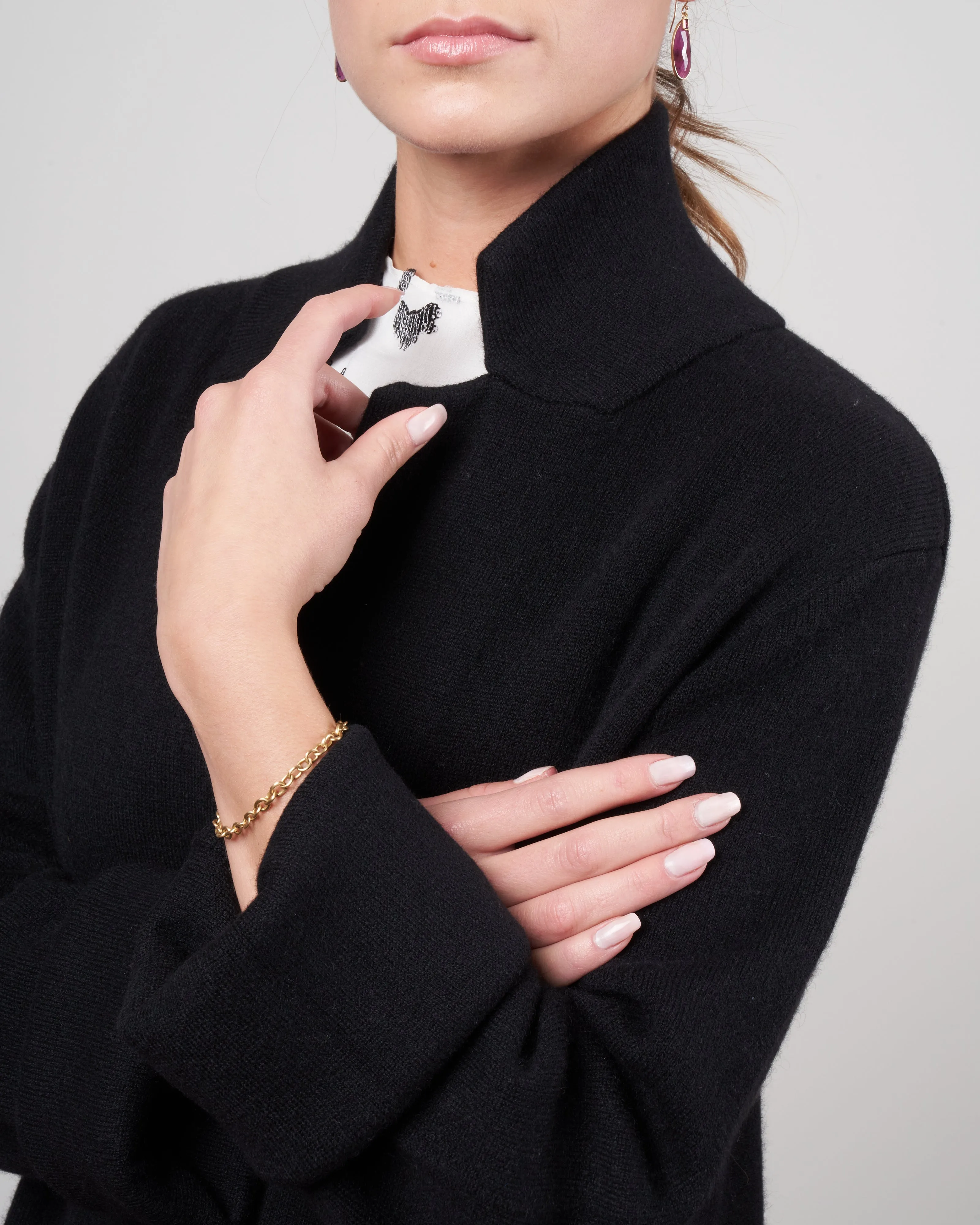 amie coat - black
