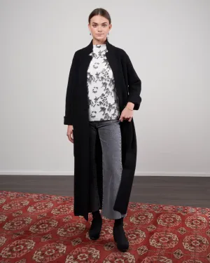 amie coat - black