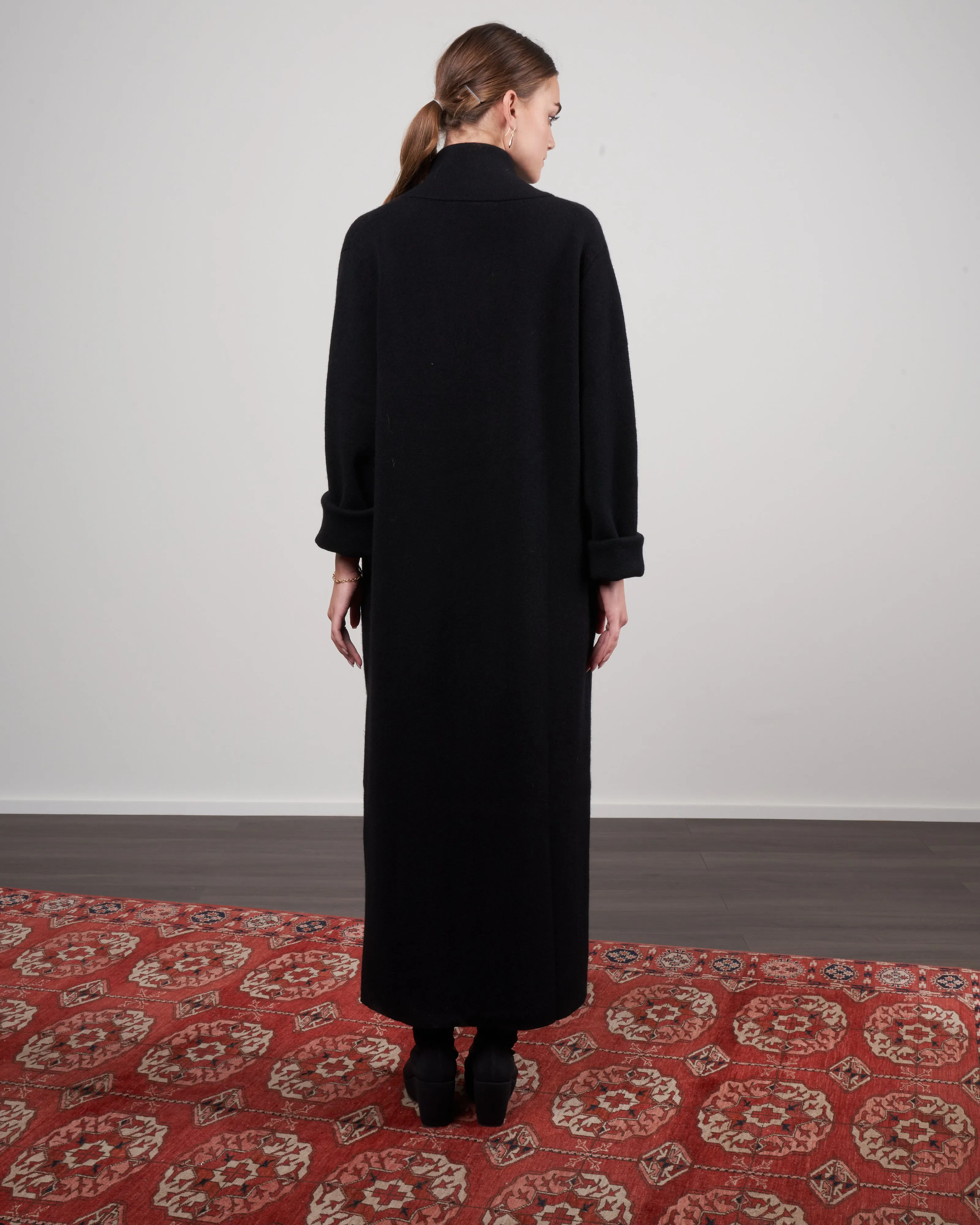 amie coat - black