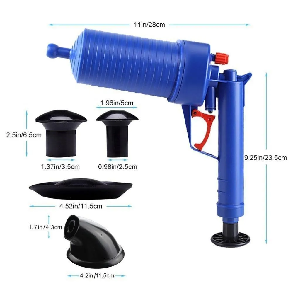 Anti-Clog Drain Blaster Gun