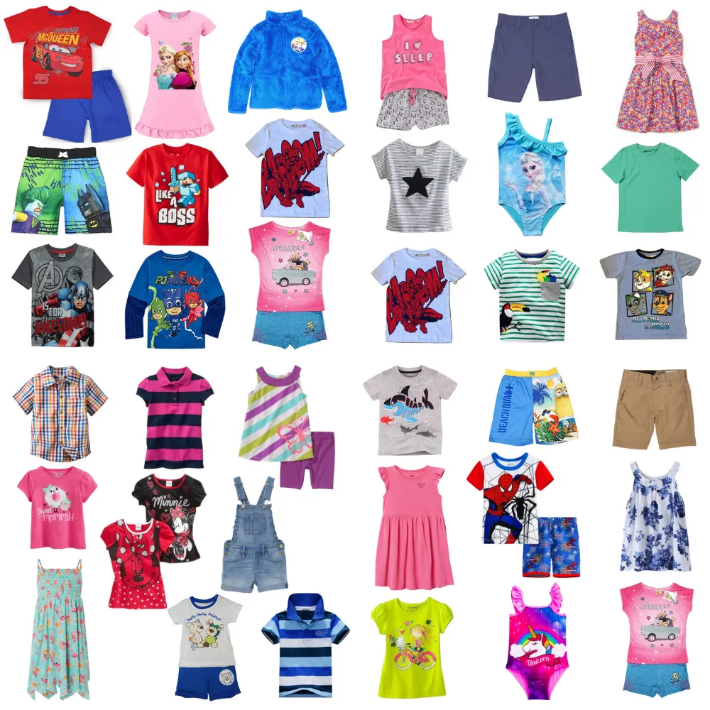 Assorted Spring/ Summer Clothing Samples – "One-Off Designs" Parcel of 100