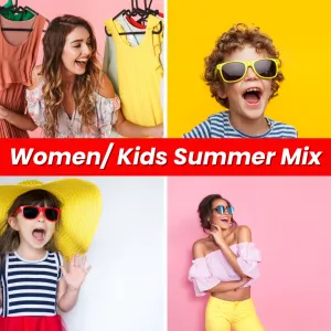 Assorted Spring/ Summer Clothing Samples – "One-Off Designs" Parcel of 100