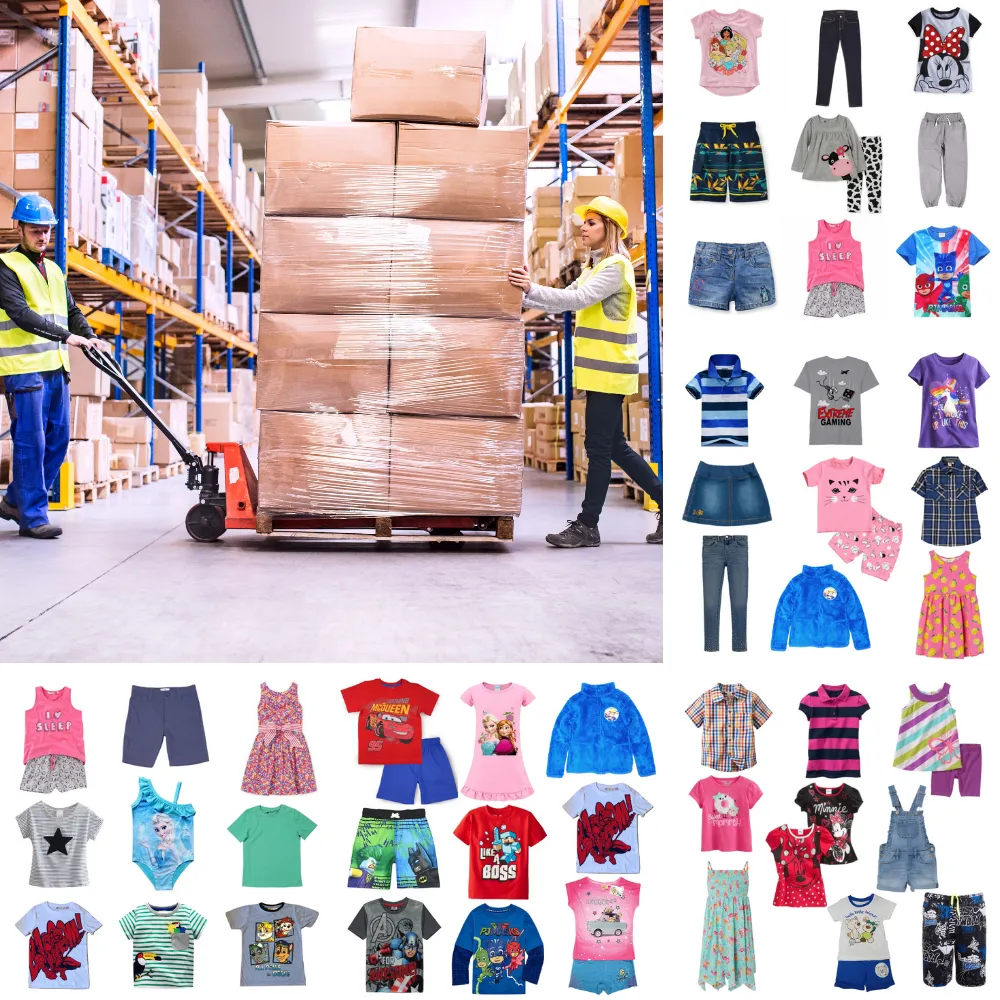 Assorted Spring/ Summer Clothing Samples – "One-Off Designs" Parcel of 100