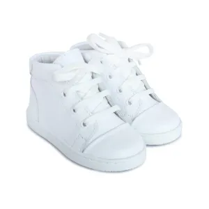 AW24 Borboleta White Leather Danilo Hi-tops Boots