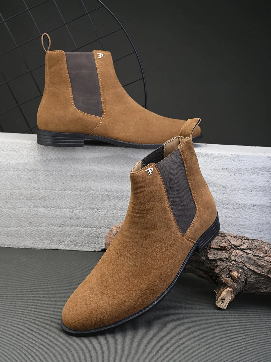 Beige Sovereign Boots