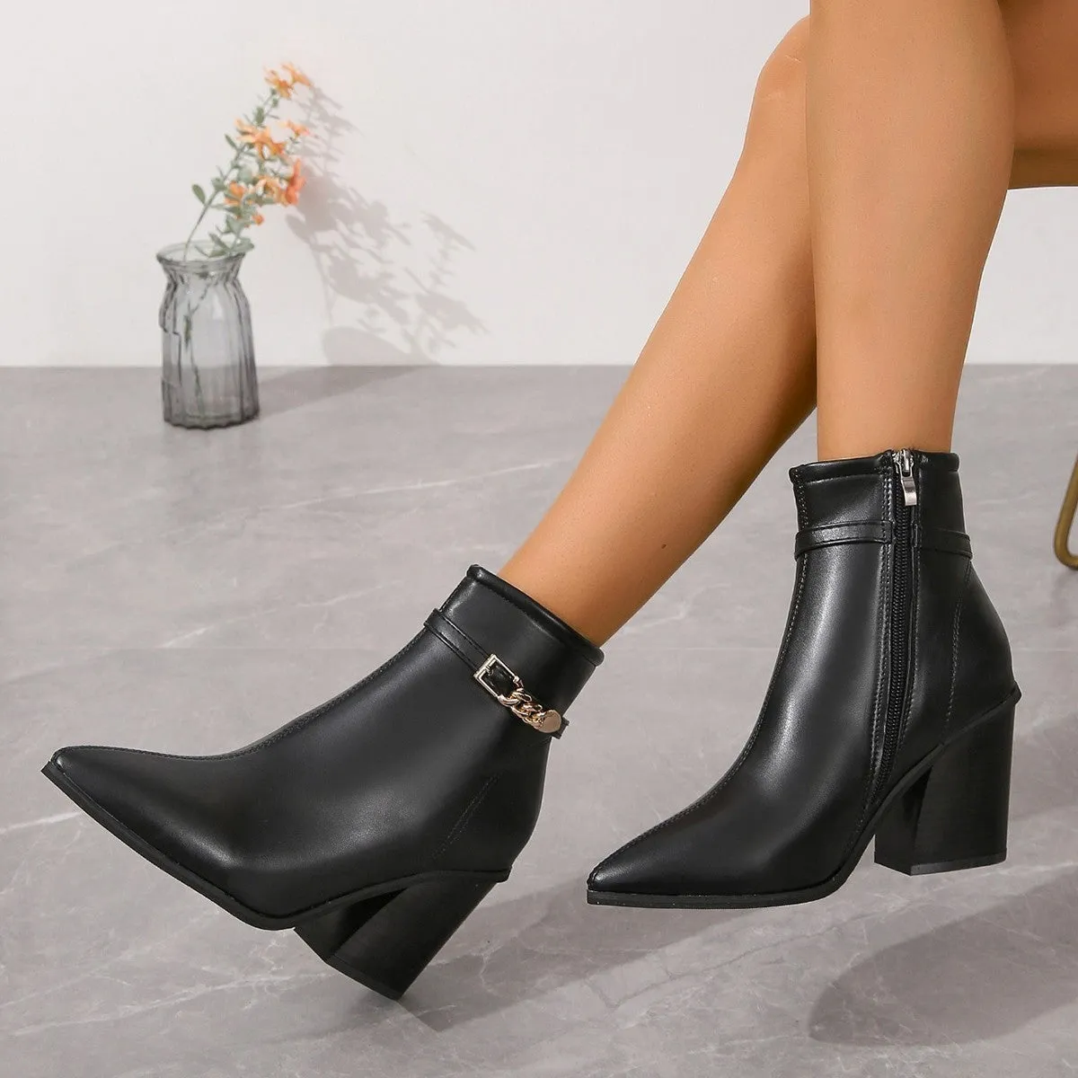 Britton Elegance High Heel Boots