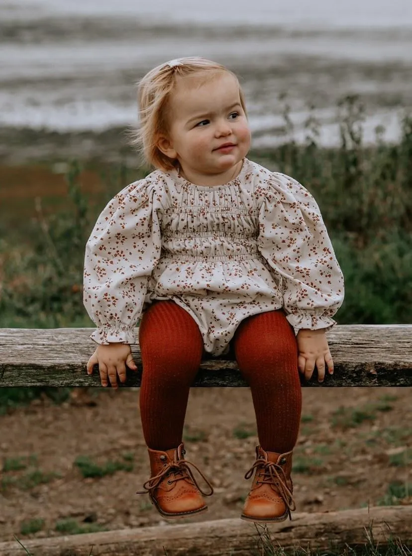 Brogue Boots - Tan