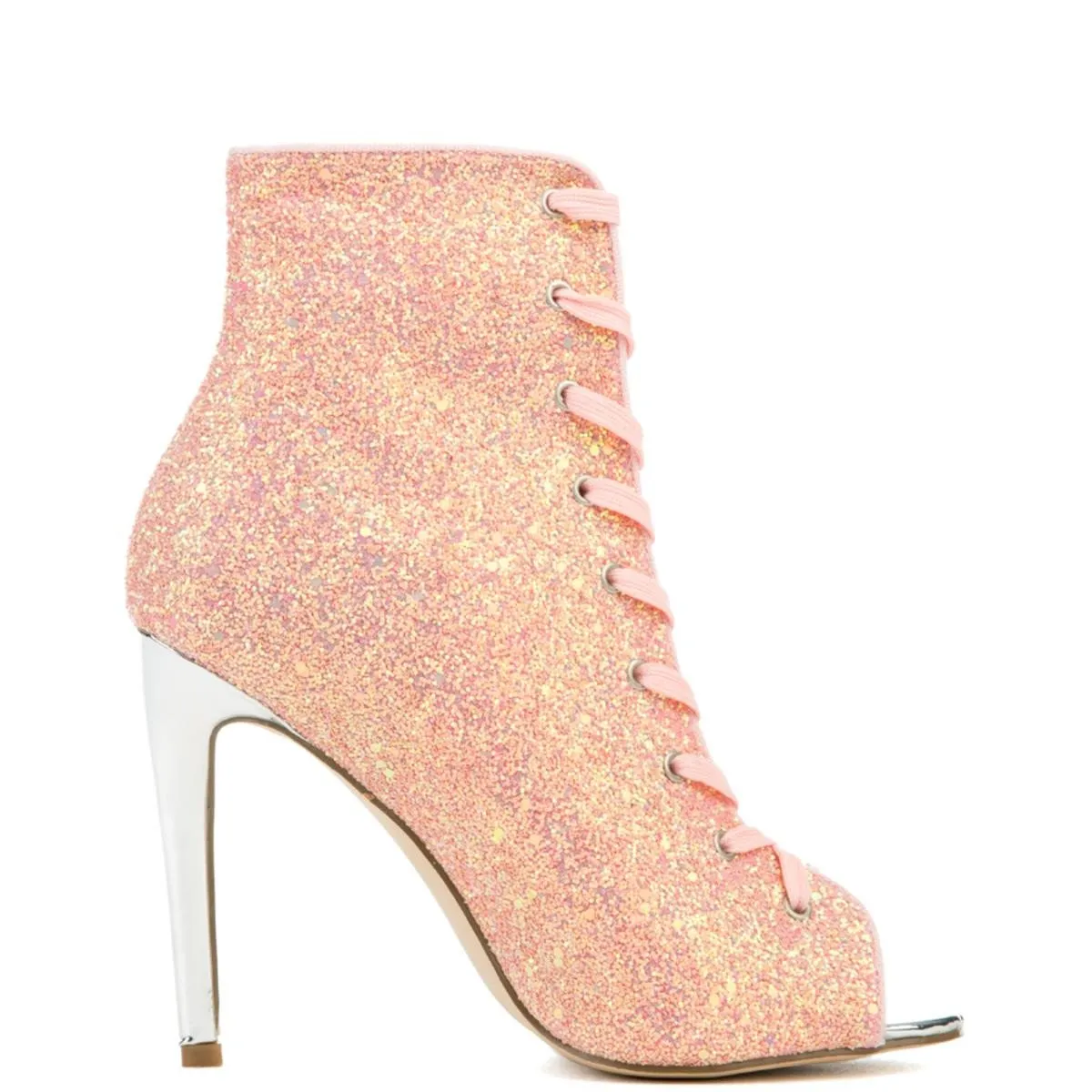 Cape Robbin Olga-99 Pink Bootie Pink