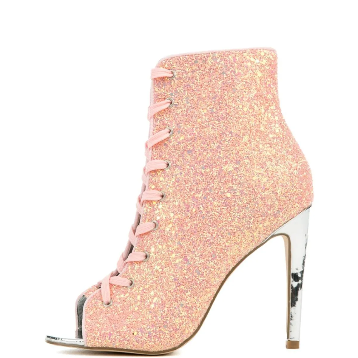 Cape Robbin Olga-99 Pink Bootie Pink