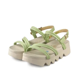 Capri Strappy Sandals (Sage)