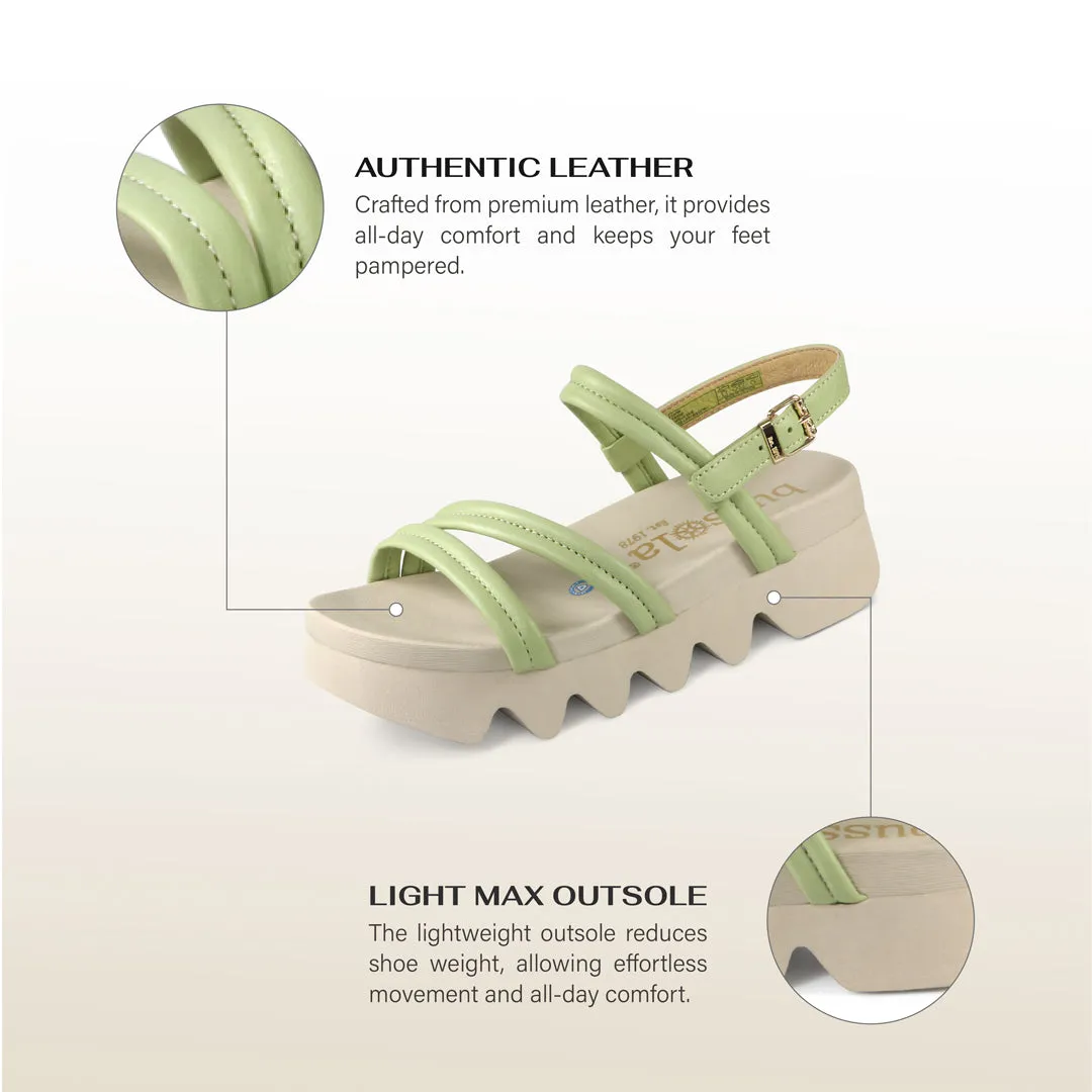 Capri Strappy Sandals (Sage)