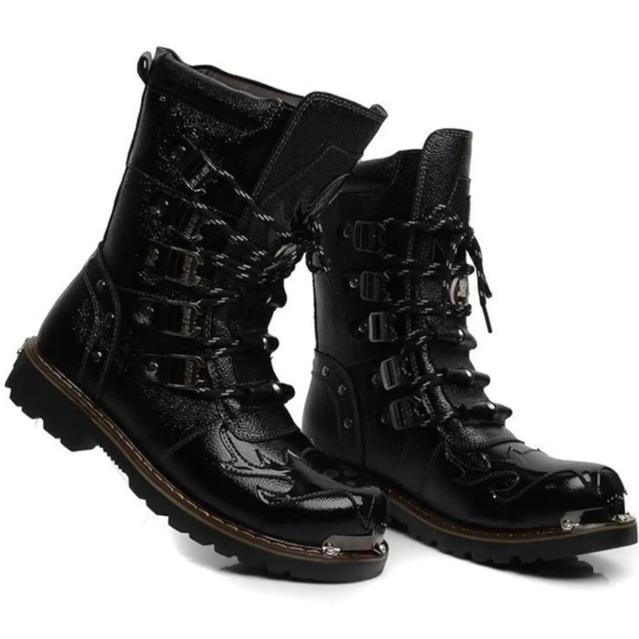 Chaussure rangers femme