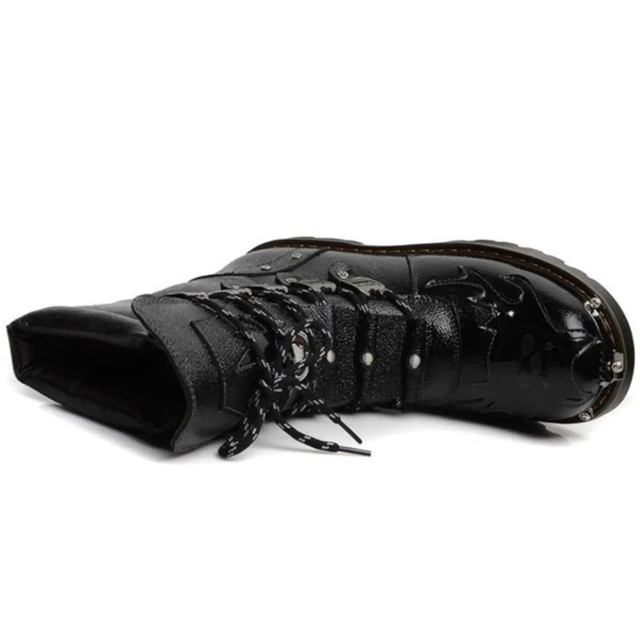 Chaussure rangers femme
