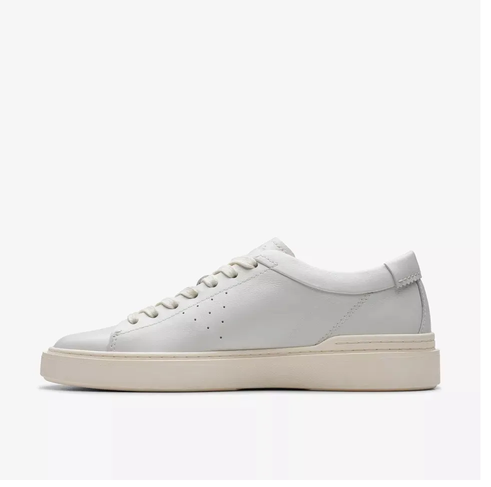 Clarks Men's Craft Swift White Leather 26176134