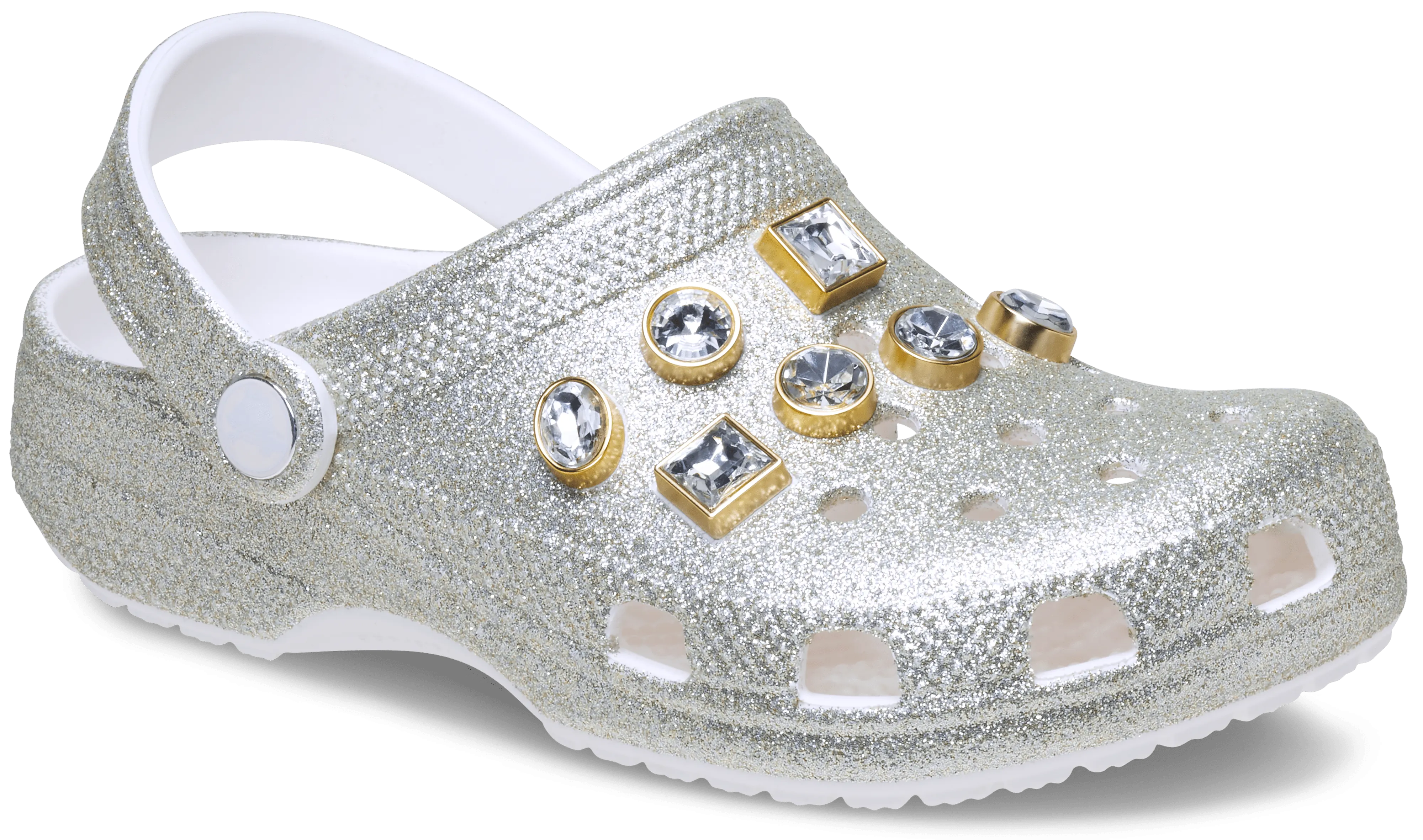 Classic Glitter Embellishedellished Clog Kids (Age 5 )