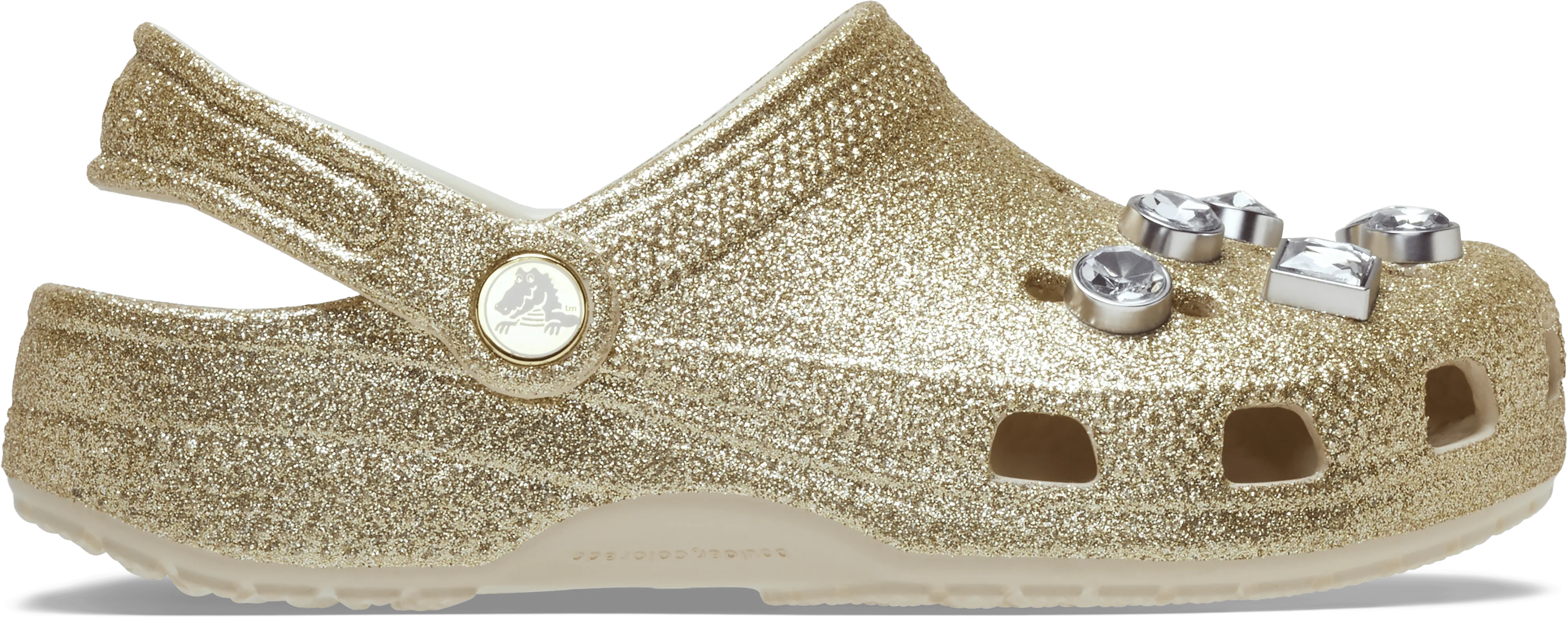 Classic Glitter Embellishedellished Clog Kids (Age 5 )