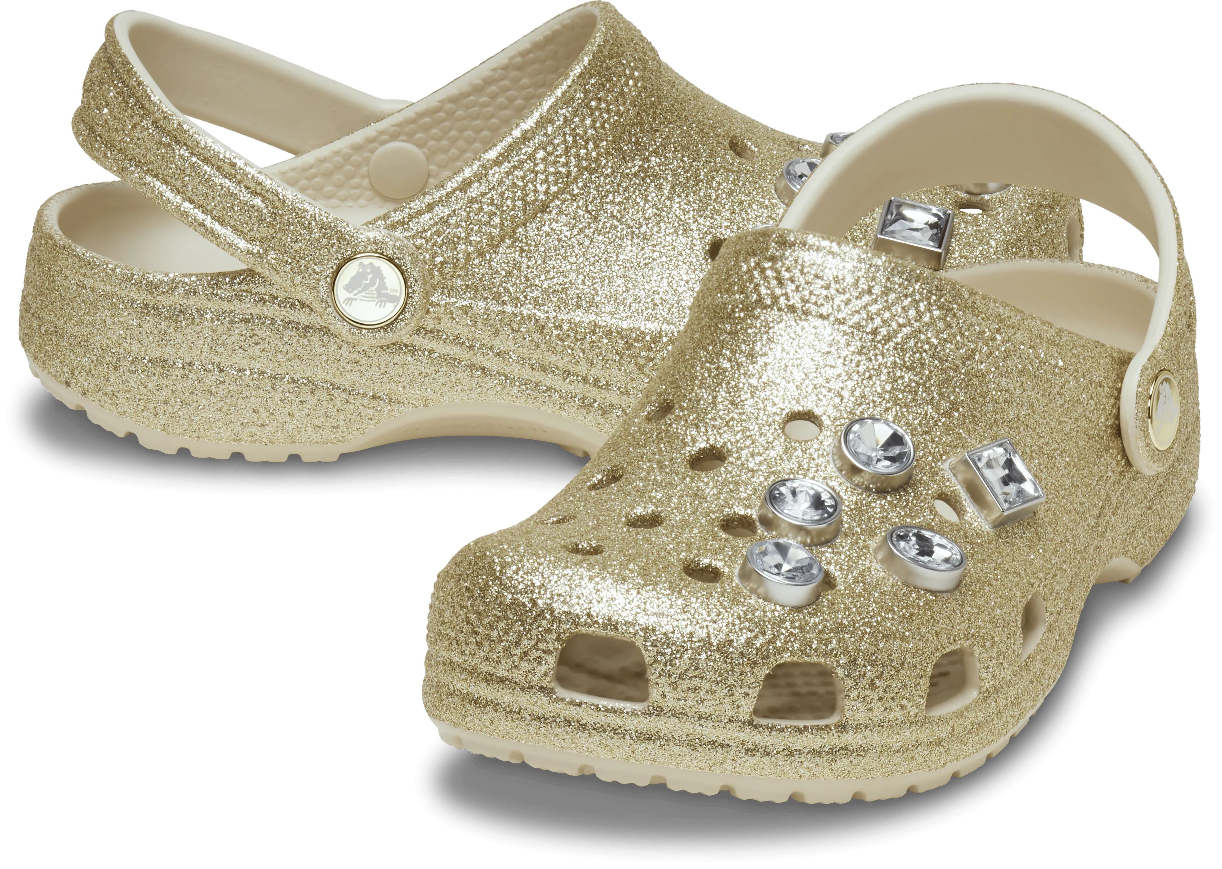 Classic Glitter Embellishedellished Clog Kids (Age 5 )