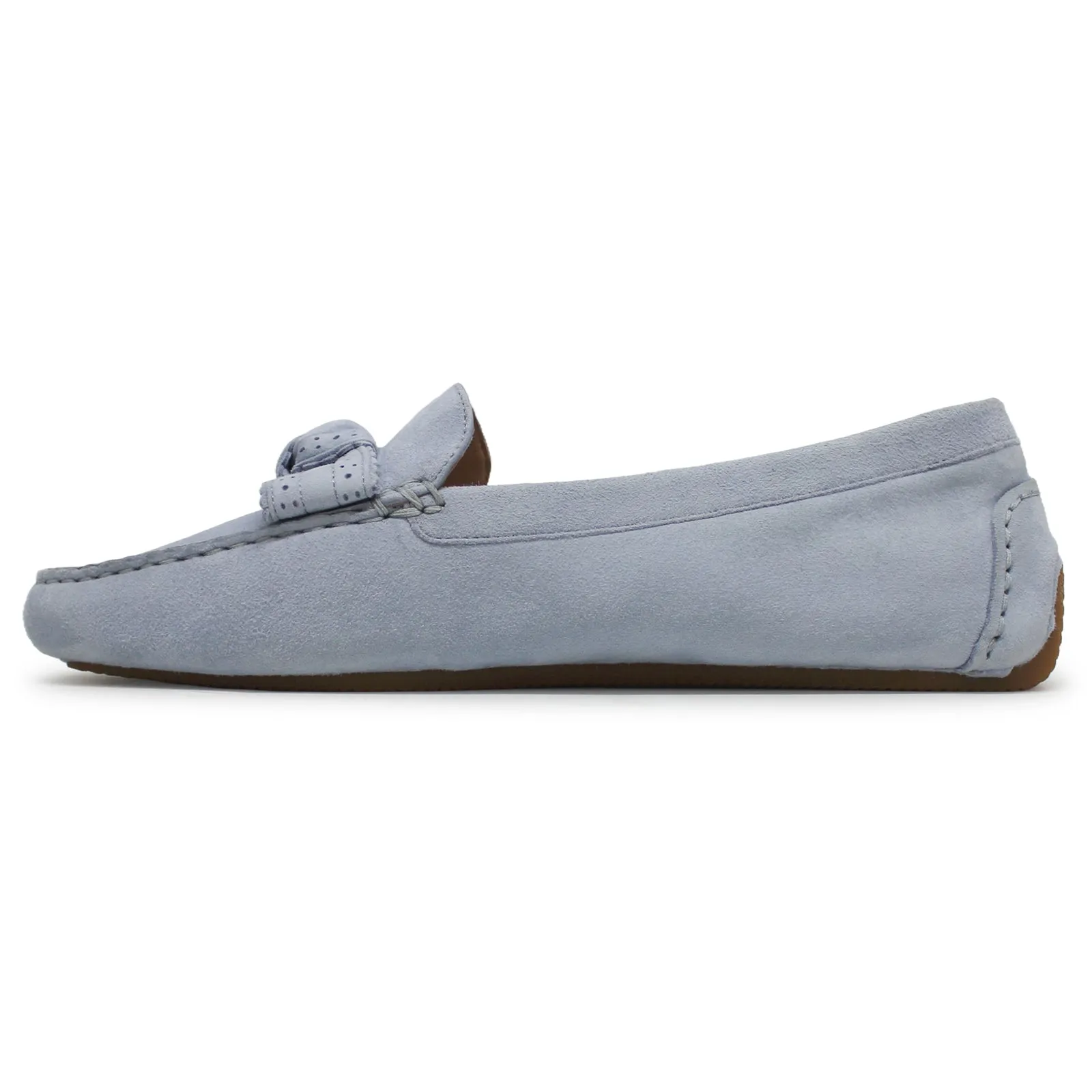 Cole Haan Bellport Bow Driver Suede Women's Boat Shoes - UK 5 - US 7.5 Women - EU 38