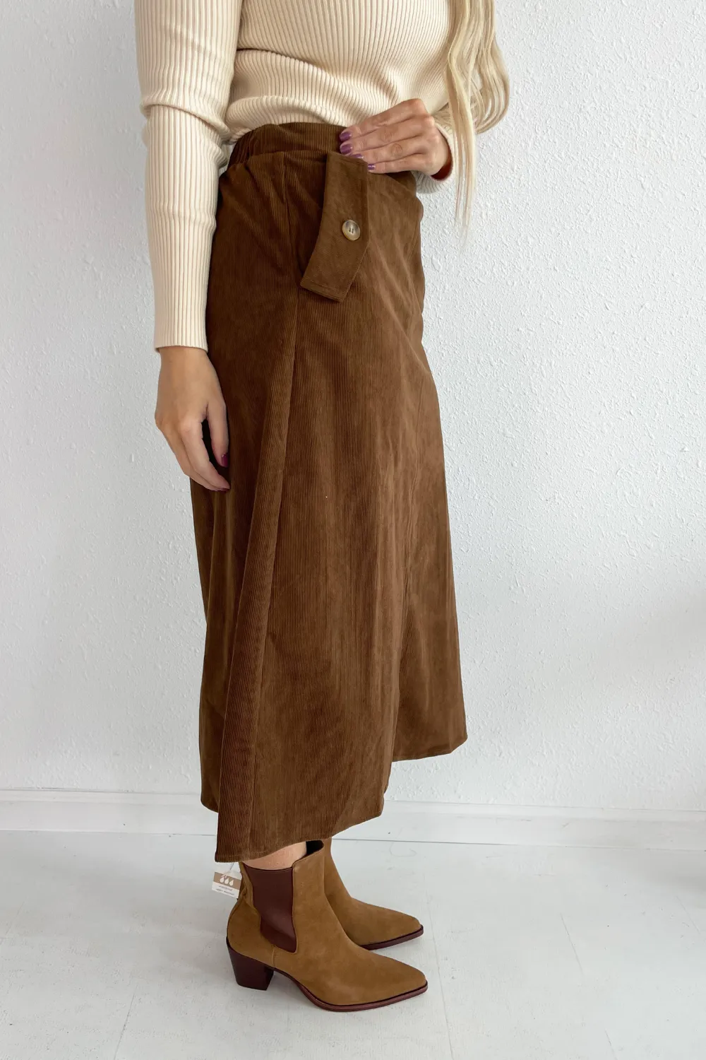 Corduroy Skirt