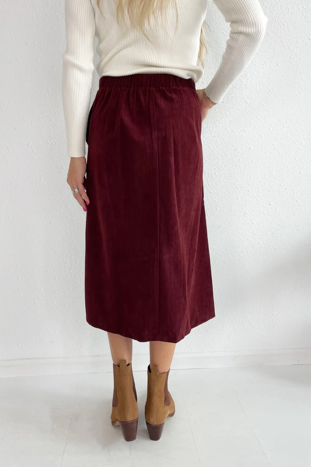 Corduroy Skirt
