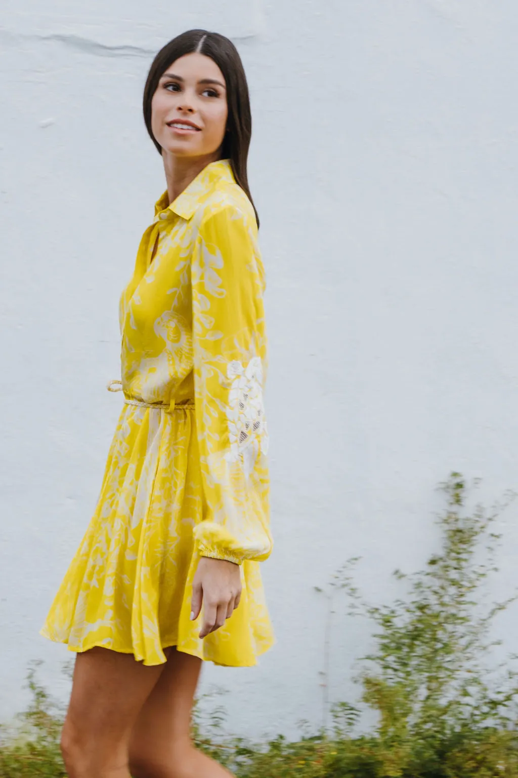 CRISTINA DRESS - MINERVA YELLOW