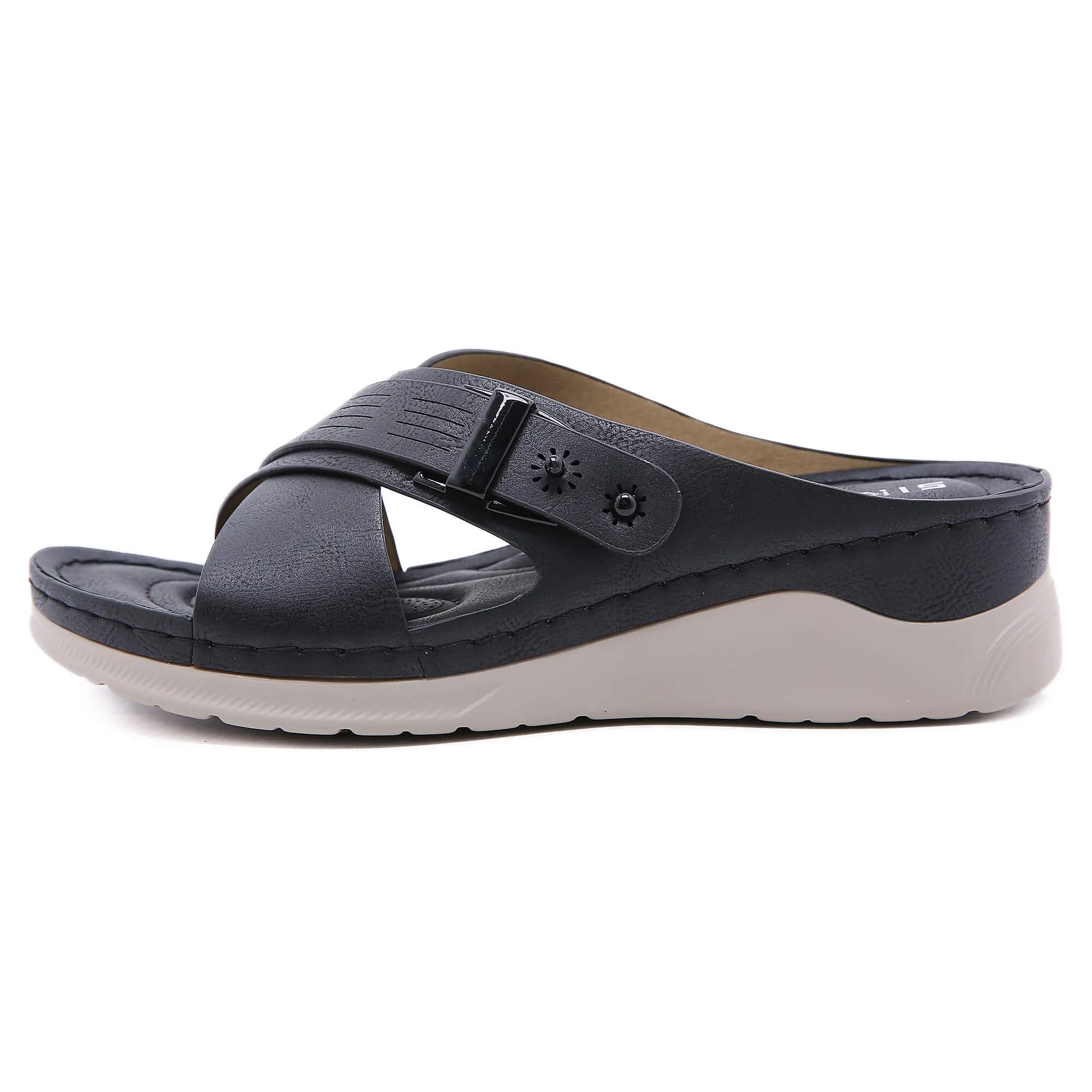 Cutout Crisscross Jolie Sandals - Siketu