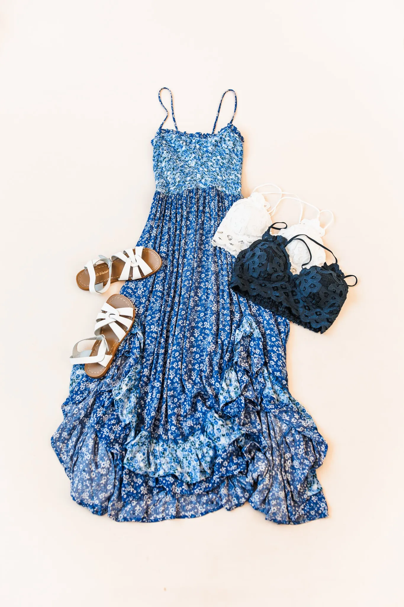 Deanna Dress - Blue