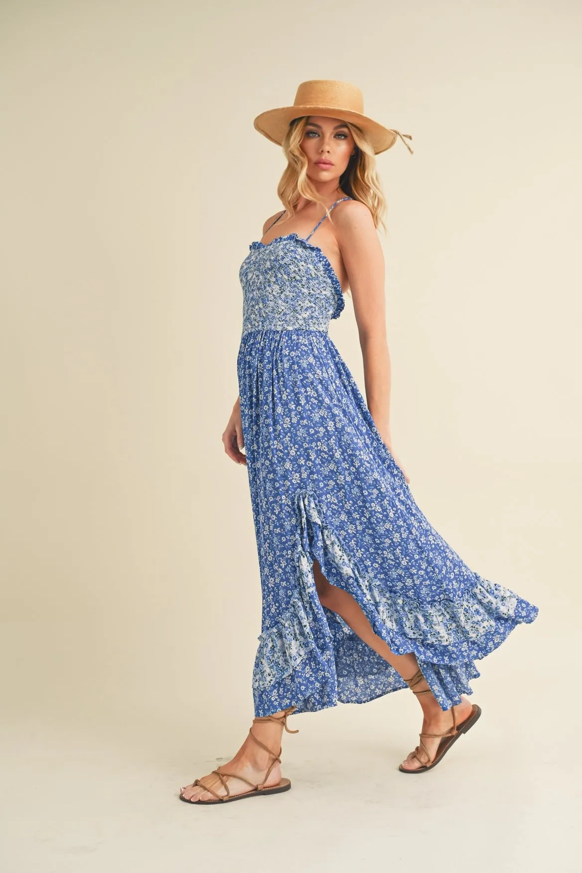 Deanna Dress - Blue