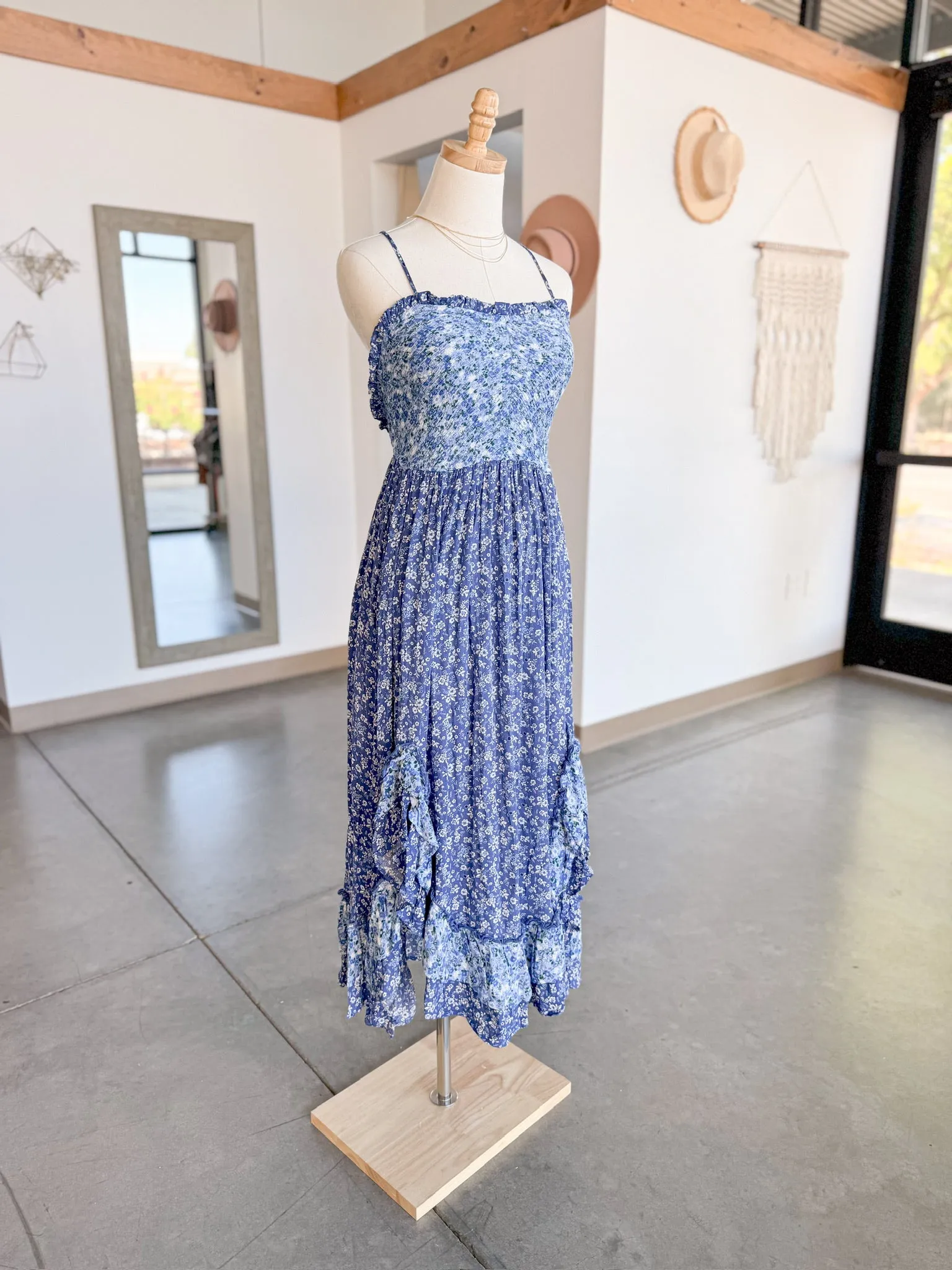 Deanna Dress - Blue