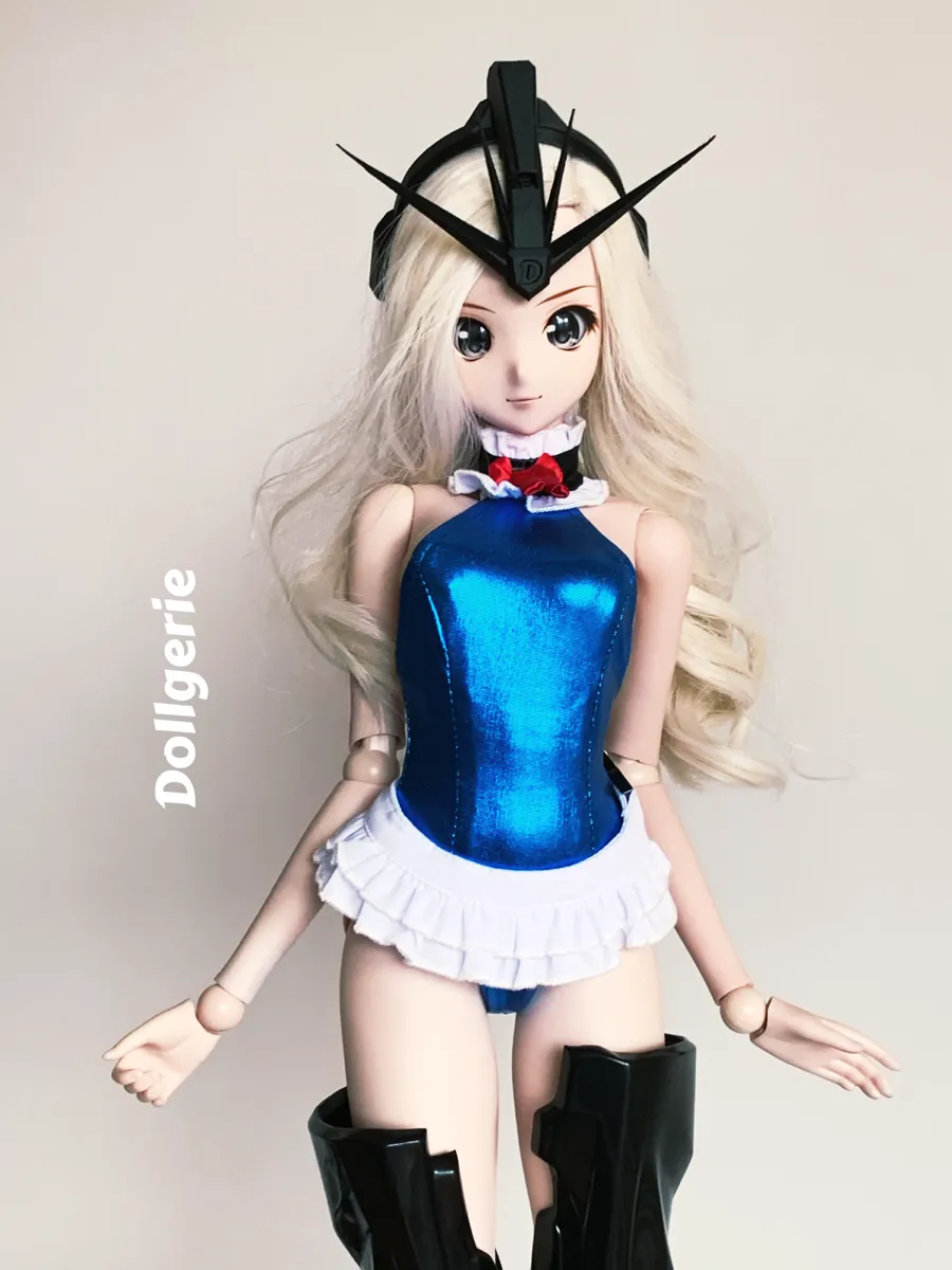 DOA Marie Rose Cyber Blue Bodysuit for SmartDoll