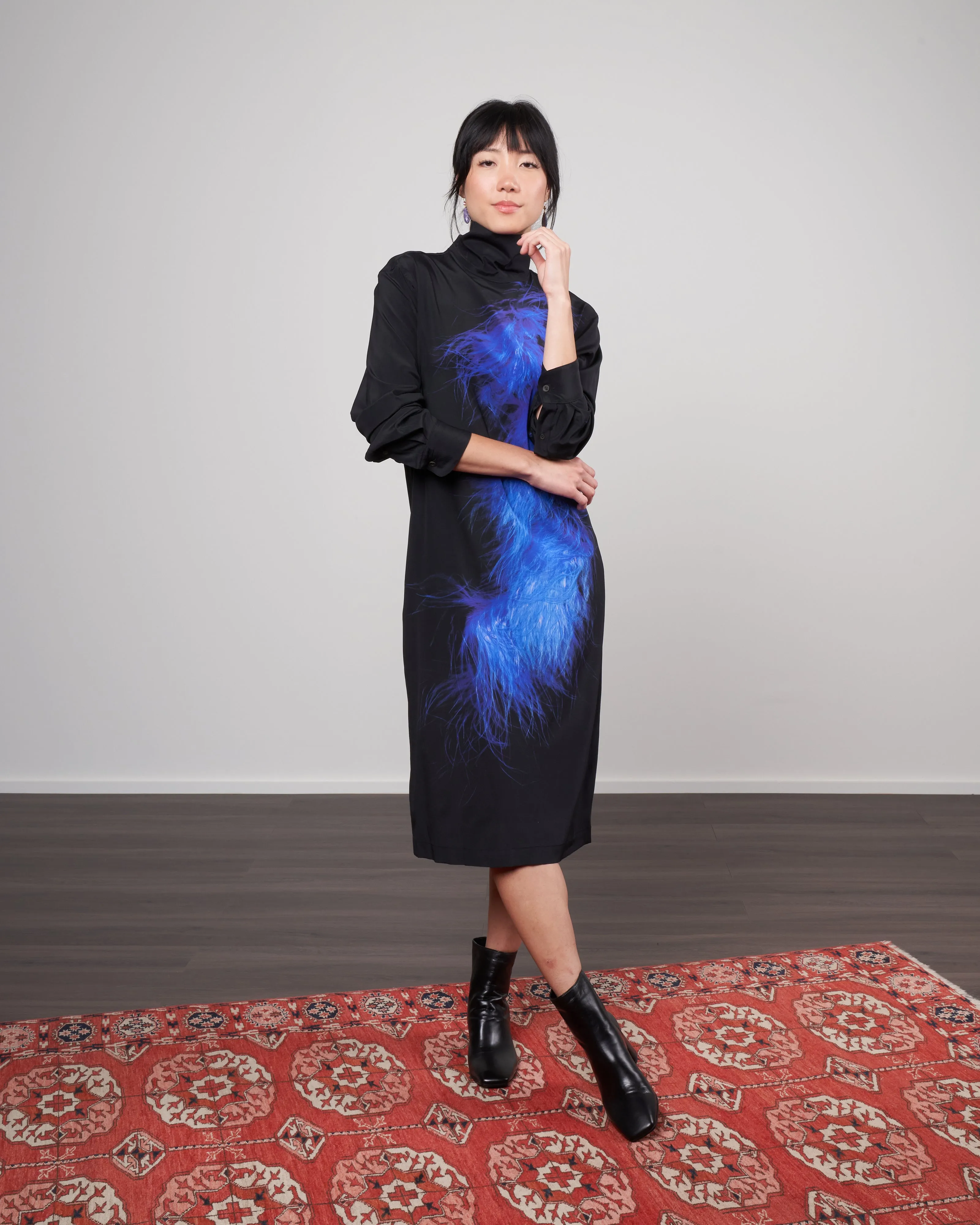 dontisy dress - black 900