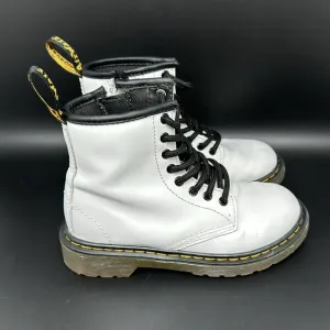 Dr Martens 1460 White Boots Youth Sz 12