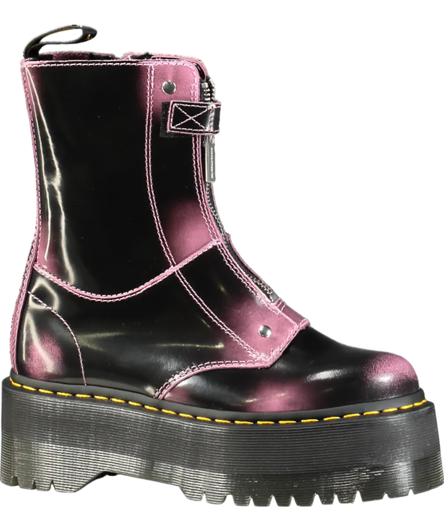 Dr Martens Jetta Quad Max Boots In Black Rub Off UK 4 EU 37 👠