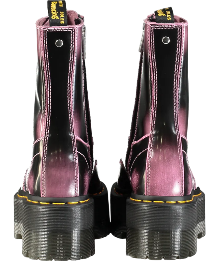Dr Martens Jetta Quad Max Boots In Black Rub Off UK 4 EU 37 👠