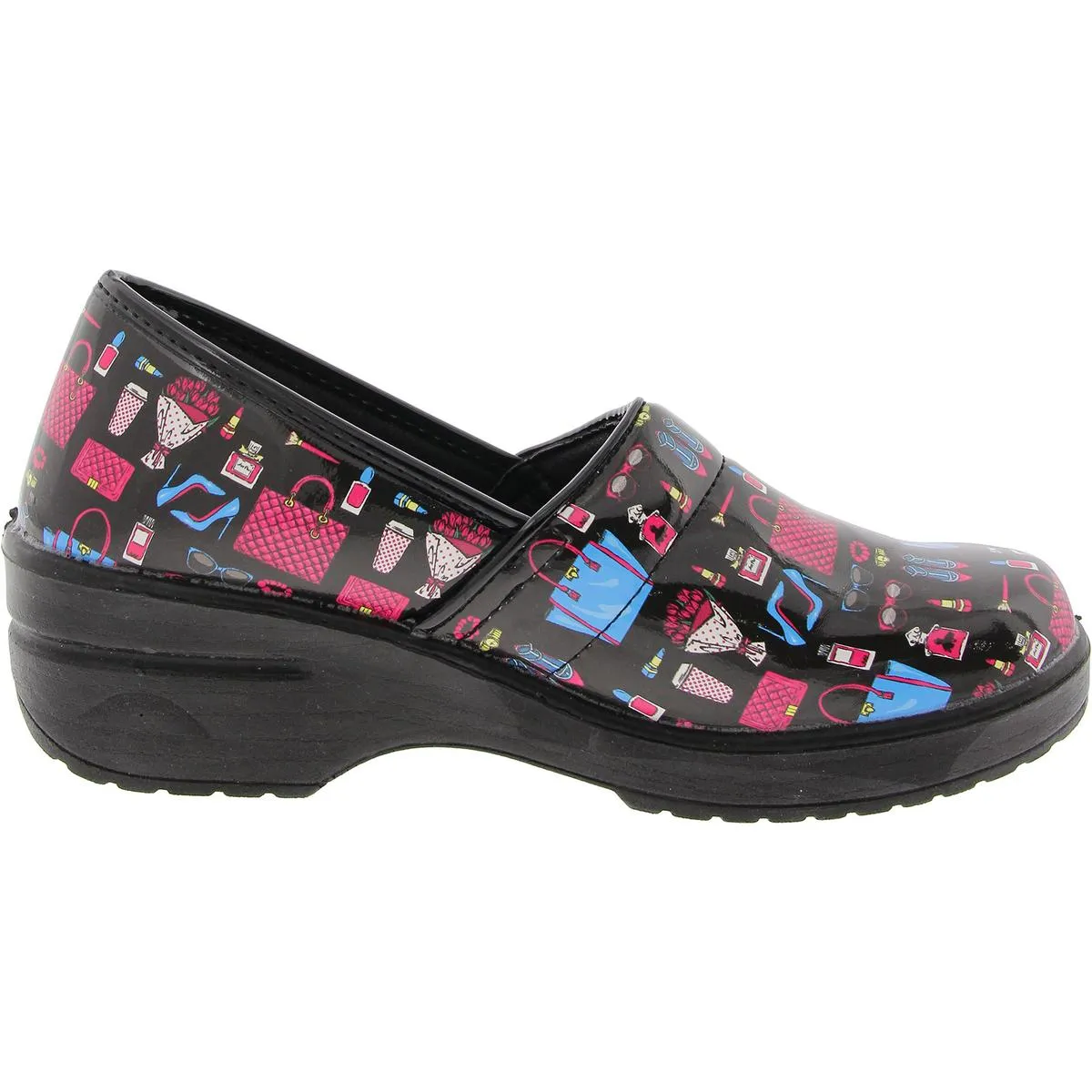 Easy Works by Easy Street Womens LYNDEE Slip Resistant  Clogs