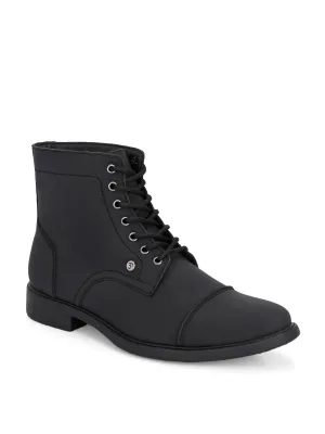 El Paso Men Faux Leather Casual Lace Up Boots