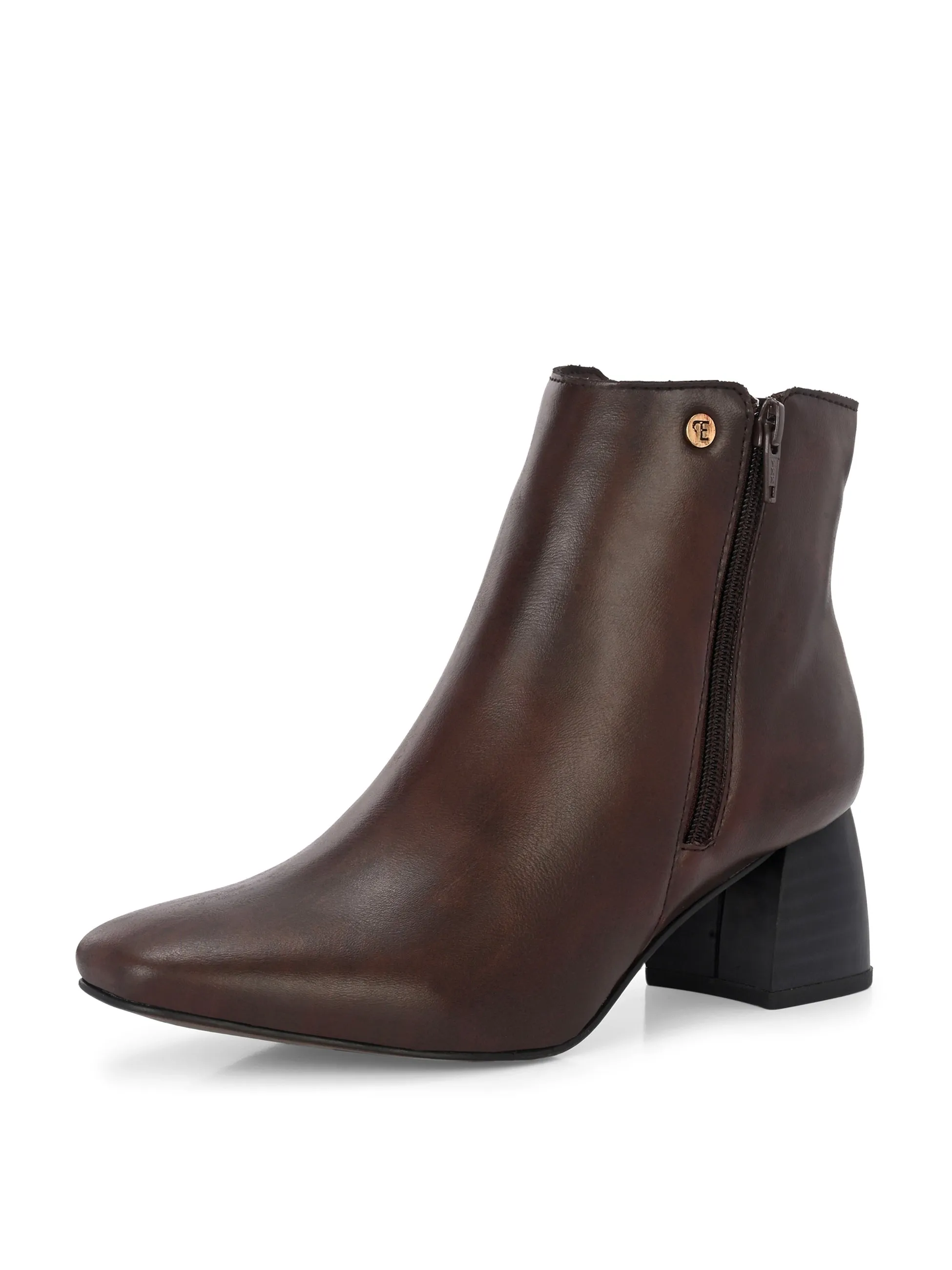 EL PASO Women Suede Faux Leather Casual Chelsea Boots