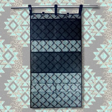 EVERYTHING EQUINE DOOR CADDY Trailer Organizer-Aztec Jungle