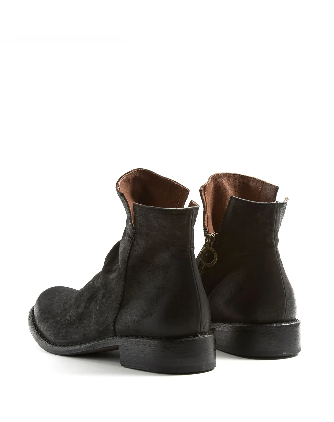FAS Black Leather Boots