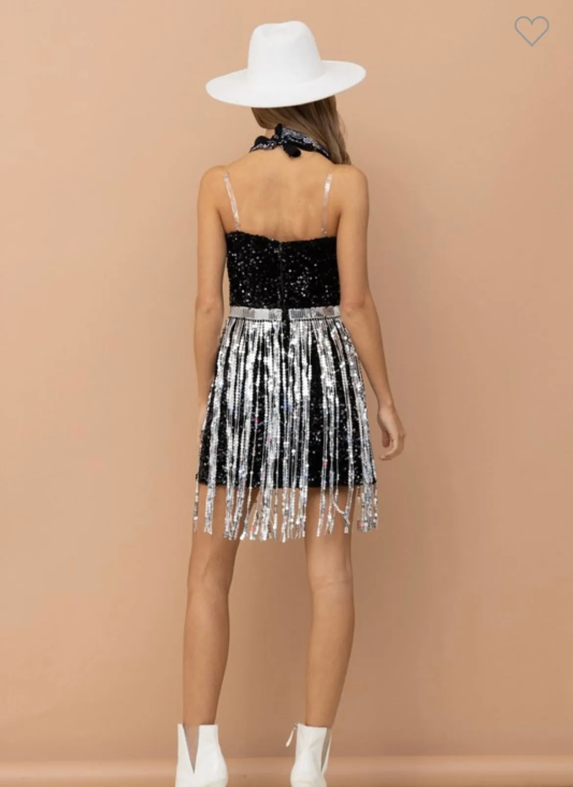 Festival fit sequin dress