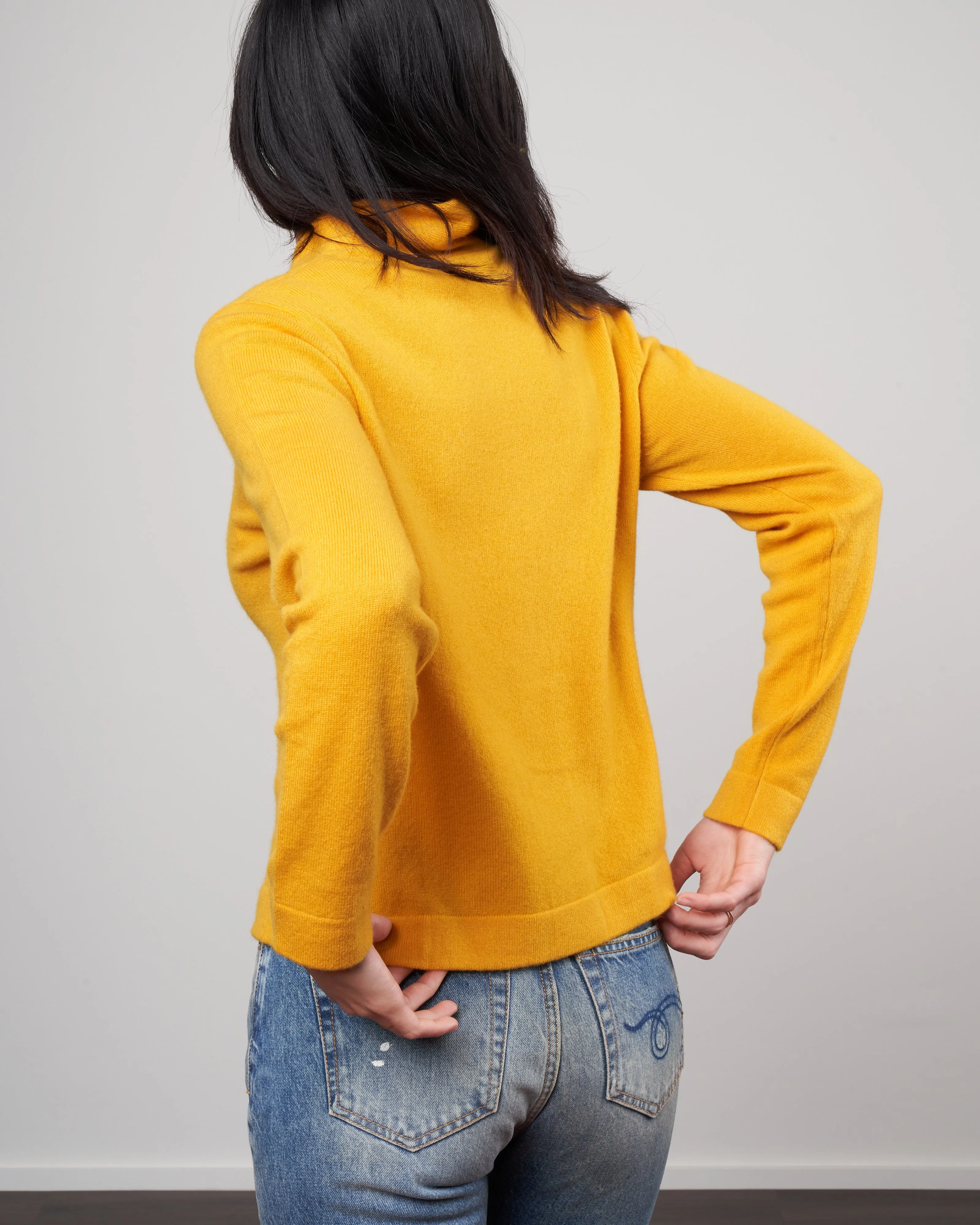 fitted cardigan - golden eye