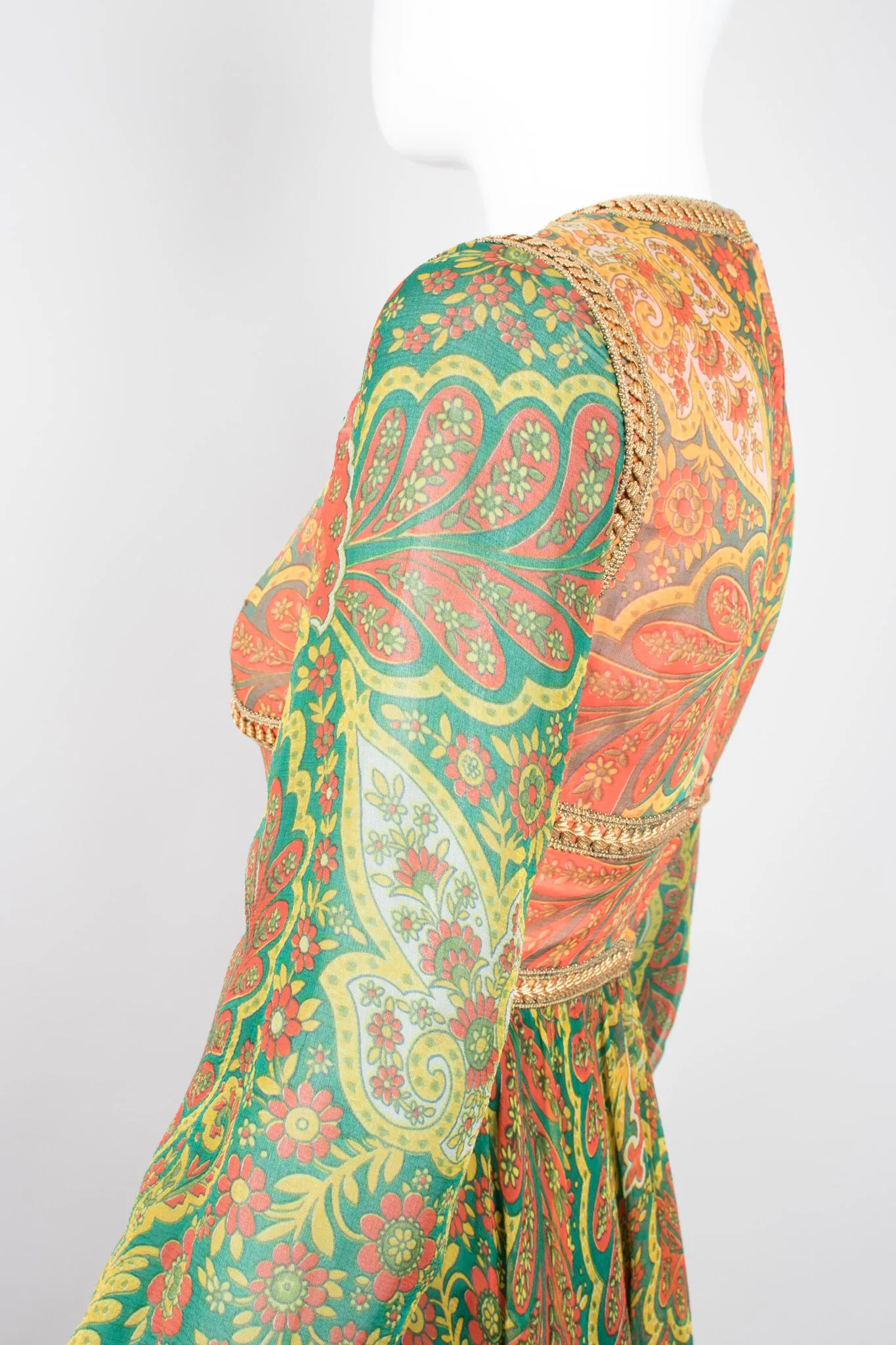 Floral Print Bodice Dress
