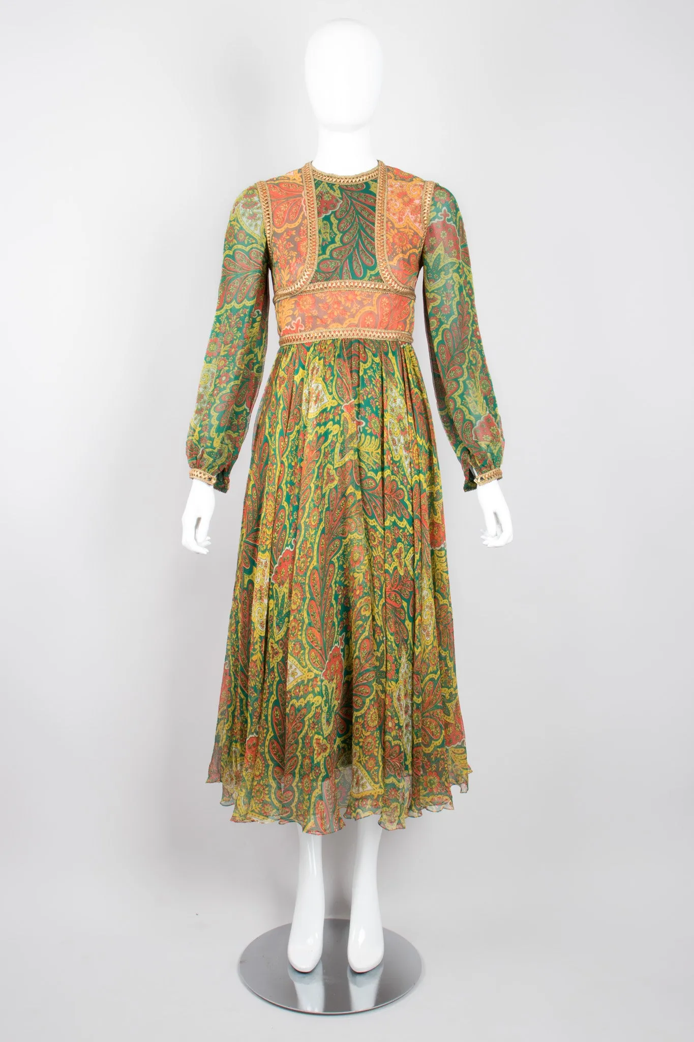 Floral Print Bodice Dress