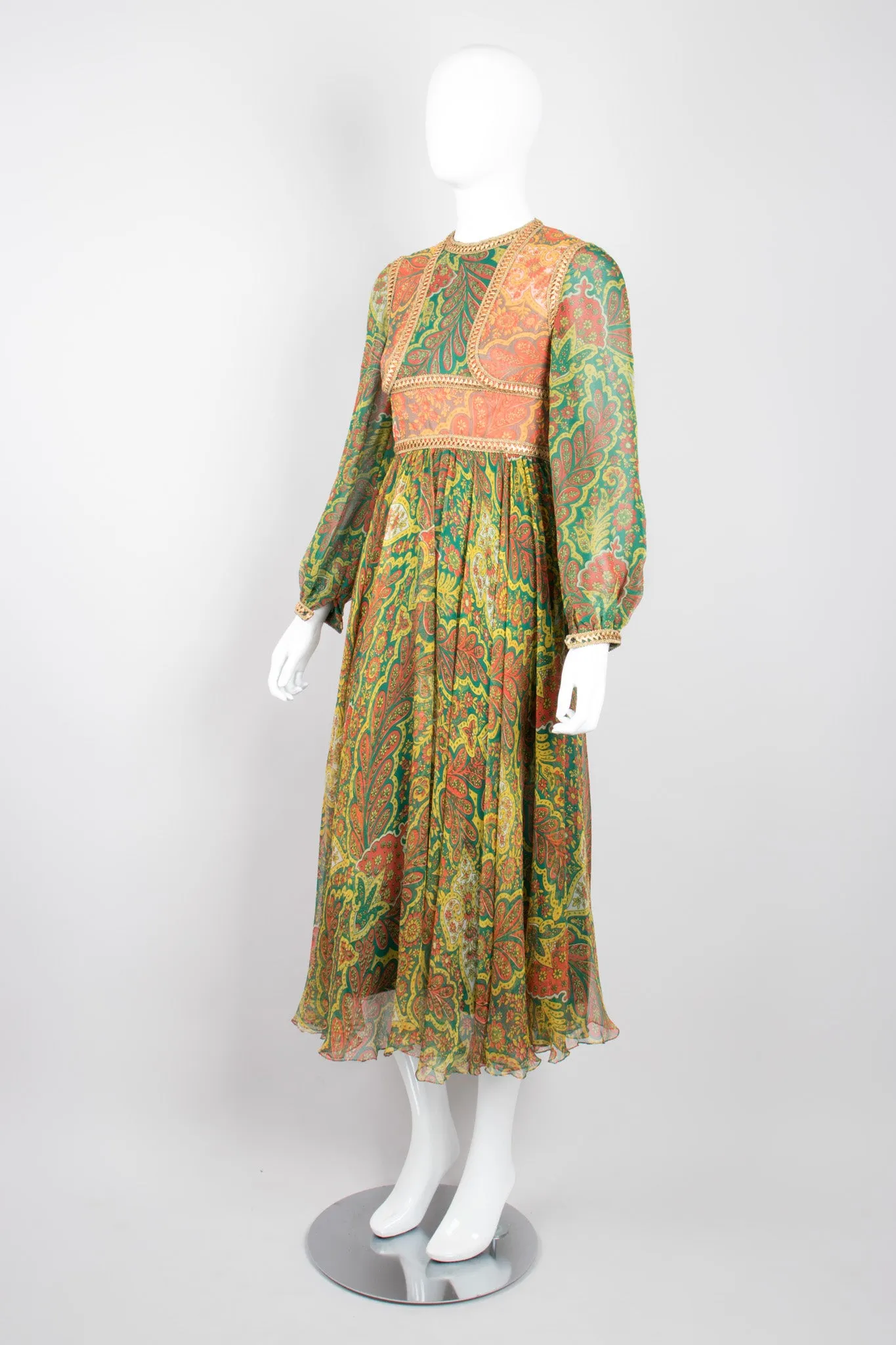 Floral Print Bodice Dress