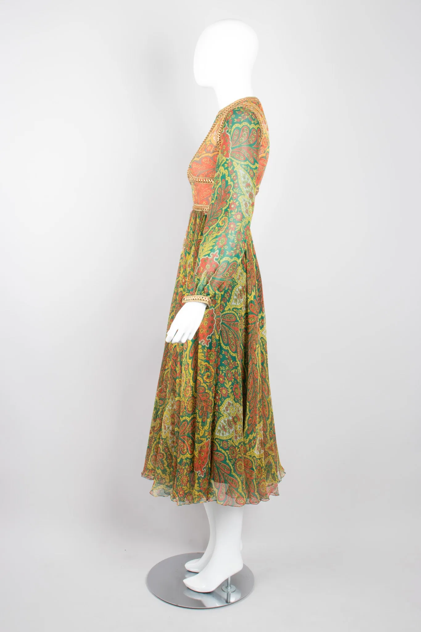 Floral Print Bodice Dress